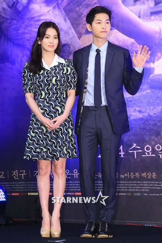 송혜교(사진 왼쪽), 송중기/사진=이기범 기자