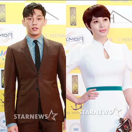 2016 춘사영화상에서 남녀주연상을 받은 유아인과 김혜수/사진=머니투데이 스타뉴스