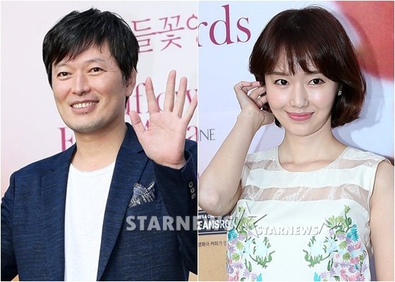 제3회 들꽃영화상에서 남녀주연상을 받은 정재영과 이정현/사진=머니투데이 스타뉴스