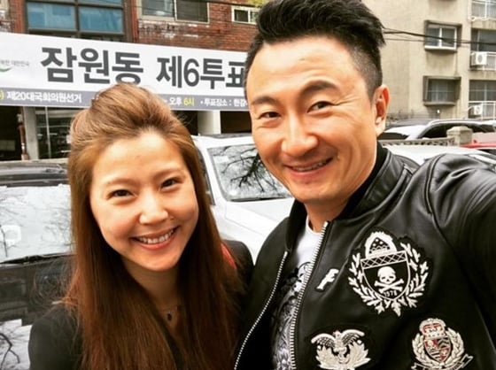 이윤미(왼쪽)와 주영훈/사진=주영훈 인스타그램
