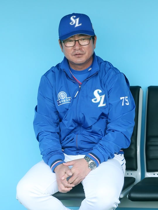 삼성 라이온즈 류중일 감독. /사진=삼성 라이온즈 제공