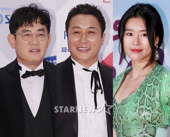 이경규, 김병만, 예지원(사진 맨 왼쪽부터 오른쪽으로)/사진=스타뉴스