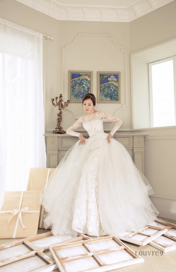 김정은 웨딩화보 / 사진제공=심엔터테인먼트