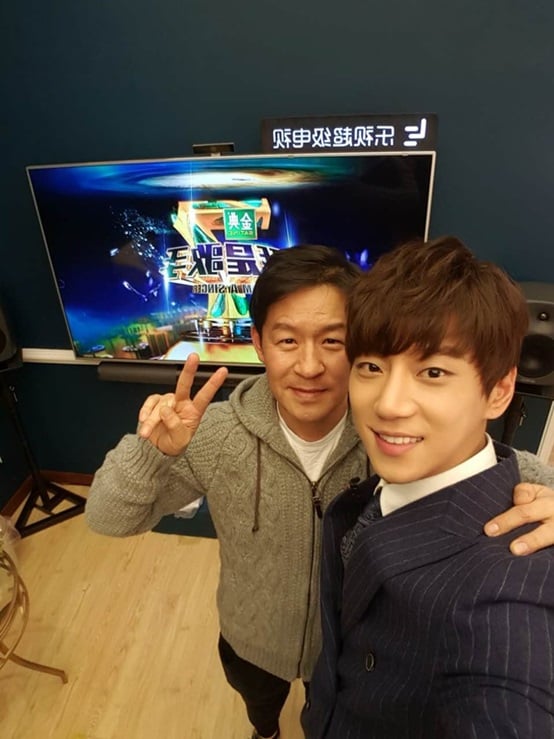 이용걸 대표(왼쪽)와 황치열 / 사진=HOW엔터테인먼트
