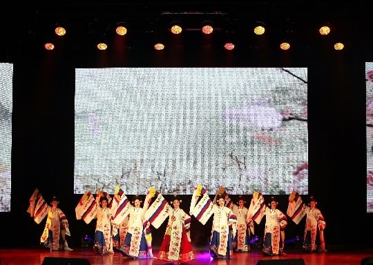 중앙아시아에서 열린 한류 공연이 성황리에 마쳤다. /사진=한국문화사절단 제공