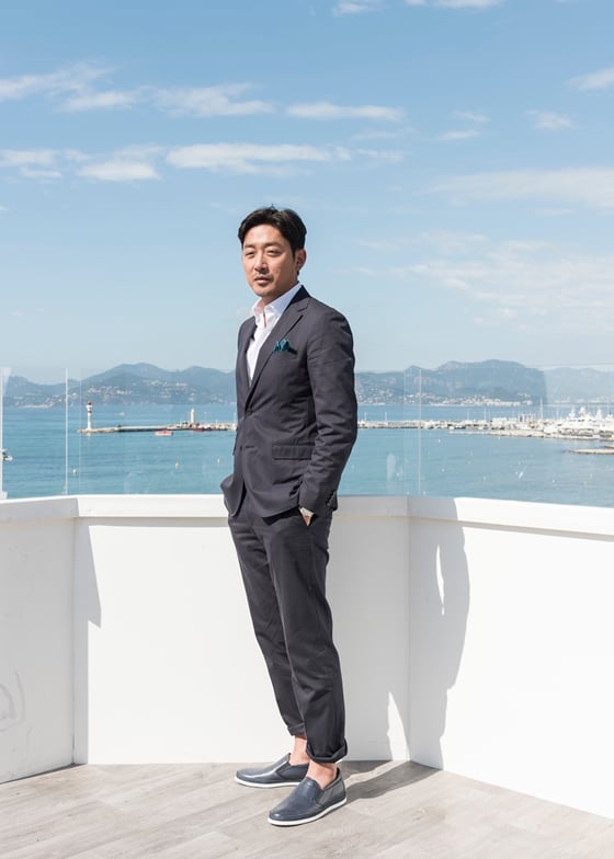 프랑스 칸에서 만난 하정우 / 사진제공=CJ엔터테인먼트