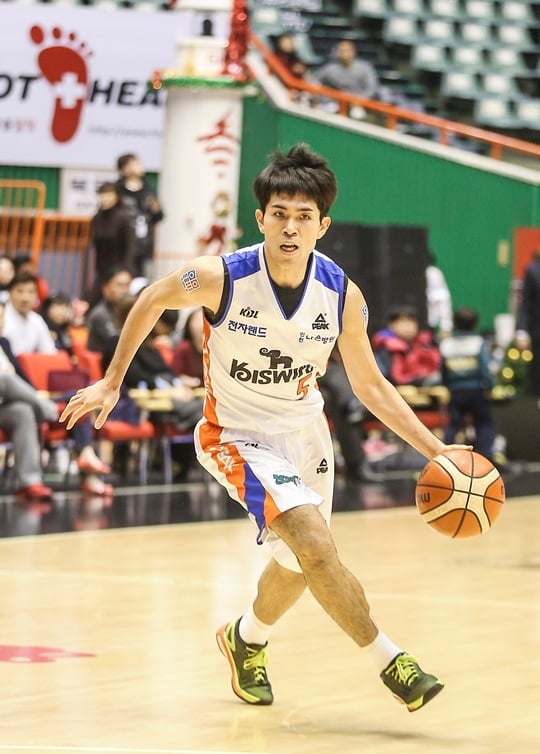 인천 전자랜드와 계약에 합의한 정병국. /사진=KBL 제공