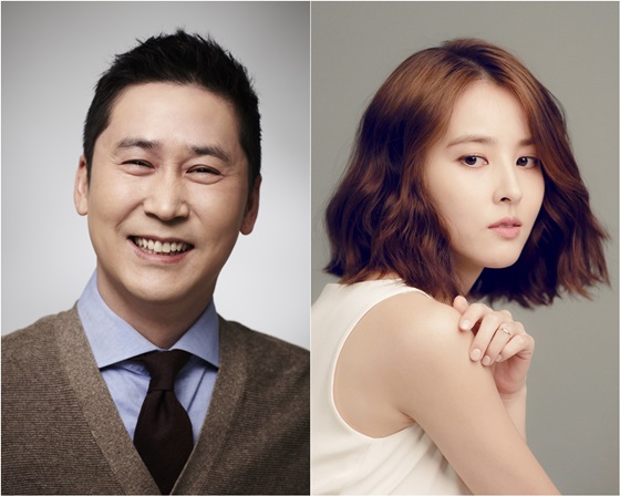 신동엽(왼쪽)과 한혜진 / 사진=SM C&C, 나무엑터스