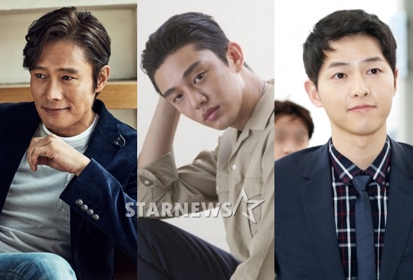 (왼쪽부터) 이병헌, 유아인, 송중기 / 사진=스타뉴스, 쇼박스