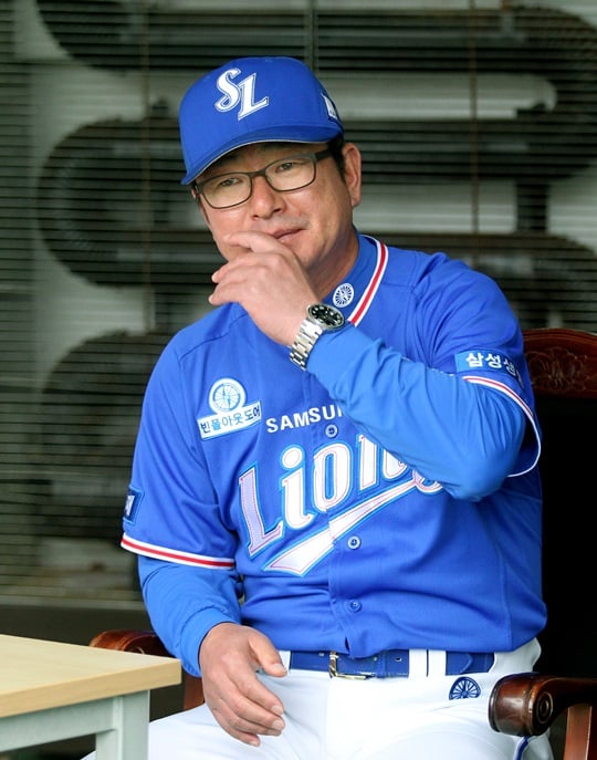 삼성 라이온즈 류중일 감독. /사진=삼성 라이온즈 제공