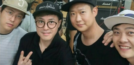 NRG의 문성훈 노유민 천명훈 이성진(왼쪽부터) / 사진출처=노유민 인스타그램