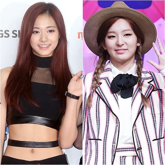 쯔위(왼쪽)와 슬기 / 사진=스타뉴스