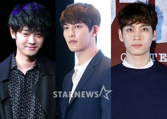정준영, 이종현, 최태준/사진=스타뉴스