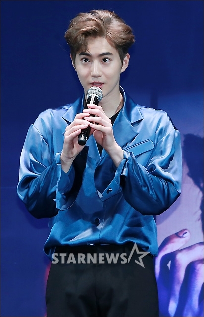 엑소 멤버 수호/사진=김창현 기자