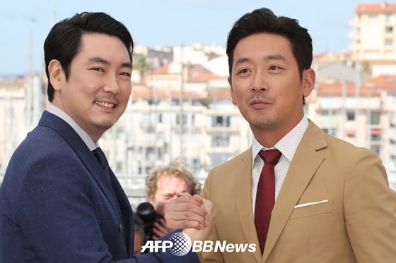 조진웅과 하정우 /AFPBBNews=뉴스1