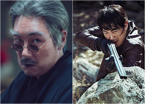 조진웅 / 사진='아가씨' 스틸컷(왼쪽)과 '사냥' 스틸컷