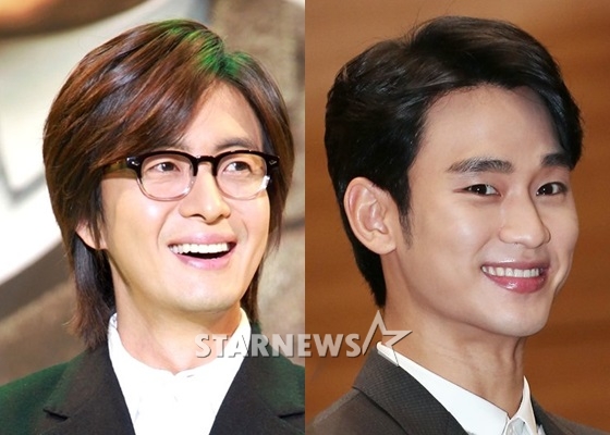 배용준 김수현 / 사진=스타뉴스