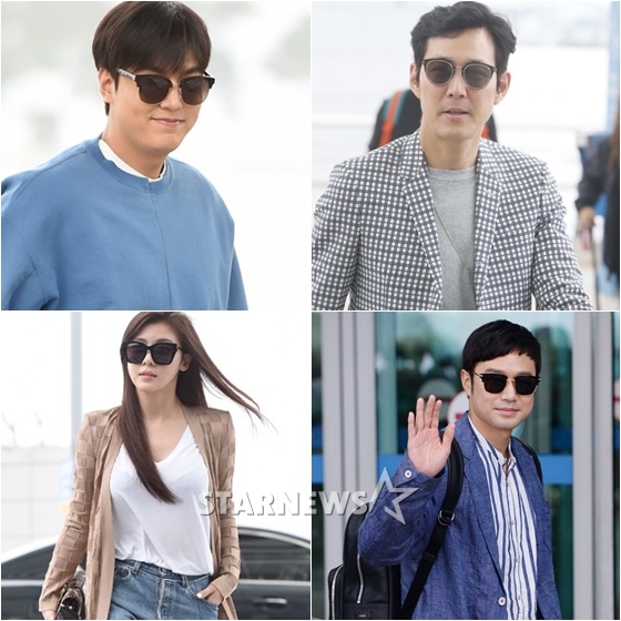 이민호(왼쪽위부터 시계방향), 이정재, 천정명, 하지원 / 사진=스타뉴스