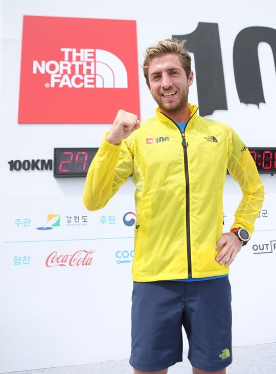 50km 부문 남자부 우승자인 블라드 익셀. /사진=영원아웃도어 제공