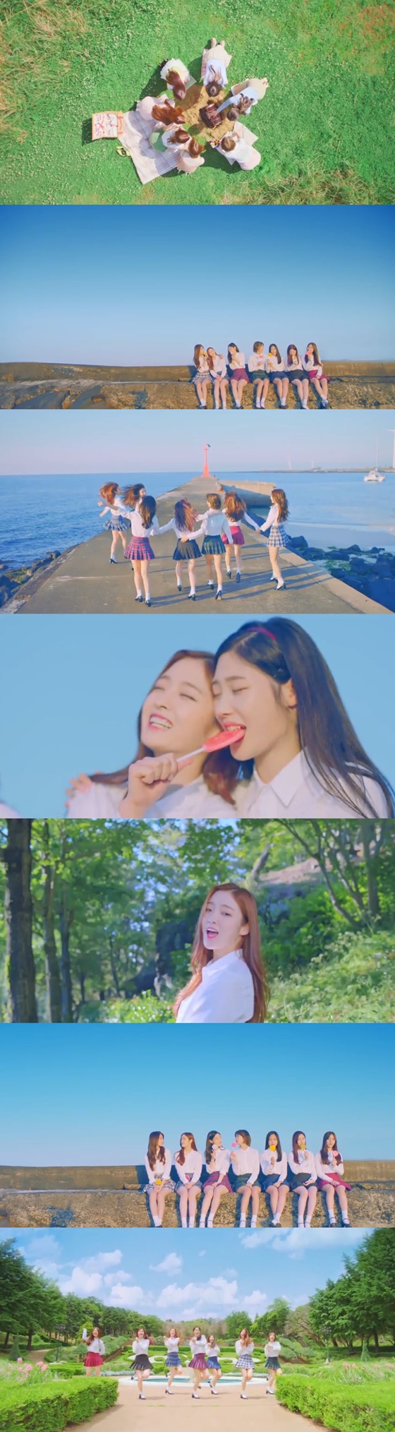 다이아 두 번째 앨범 타이틀곡 '그 길에서' 뮤직비디오