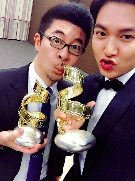 신태라 감독(왼쪽)과 이민호/사진=이민호 인스타그램