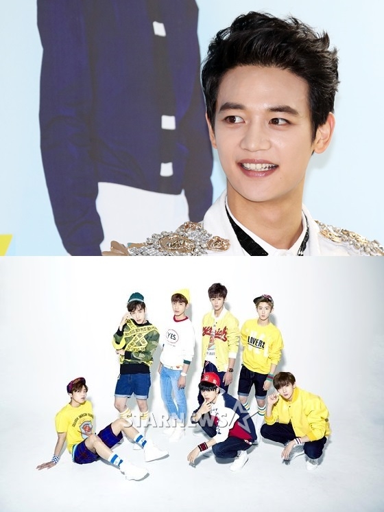 샤이니 민호(위, 스타뉴스)와 로미오(사진출차=CT엔터테인먼트)