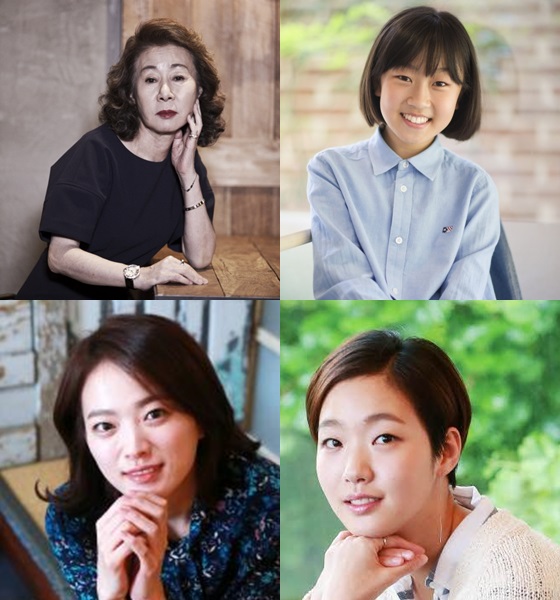 (왼쪽 위부터 시계방향)윤여정, 김환희, 김고은, 천우희 / 사진=스타뉴스, 영화사 제공