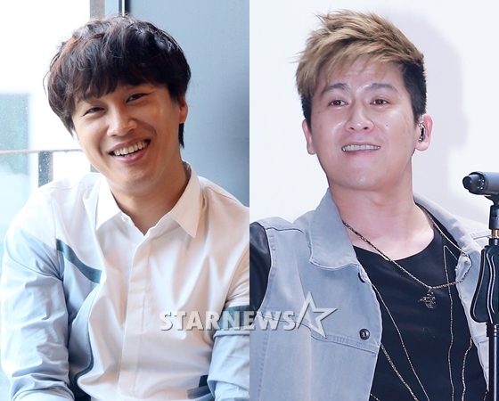 차태현, 홍경민/사진=스타뉴스