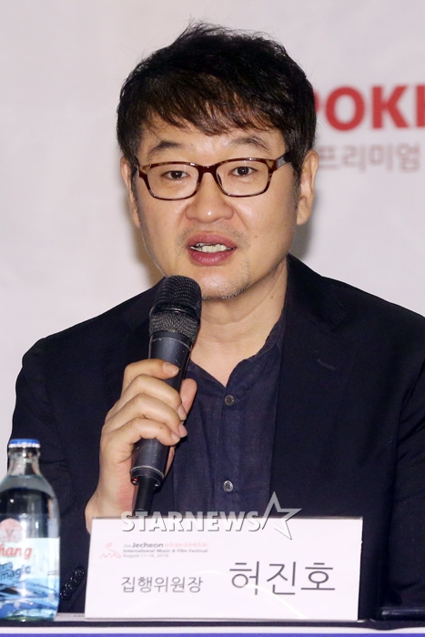 허진호 제천국제음악영화제 집행위원장 / 사진=이기범 기자