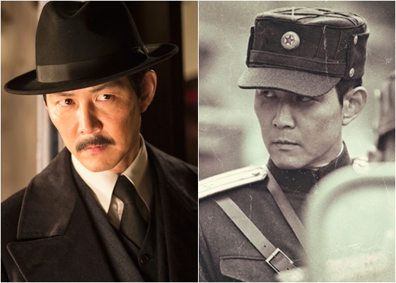 '암살'의 이정재(사진 왼쪽)와 '인천상륙작전'의 이정재 / 사진=스틸컷, 포스터
