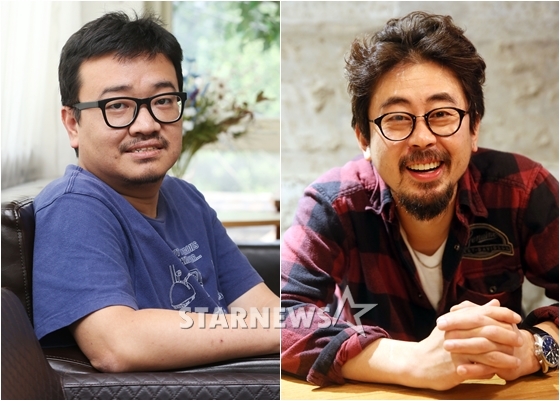'부산행'의 연상호 감독(사진 왼쪽)과 '곡성'의 나홍진 감독 / 사진=스타뉴스