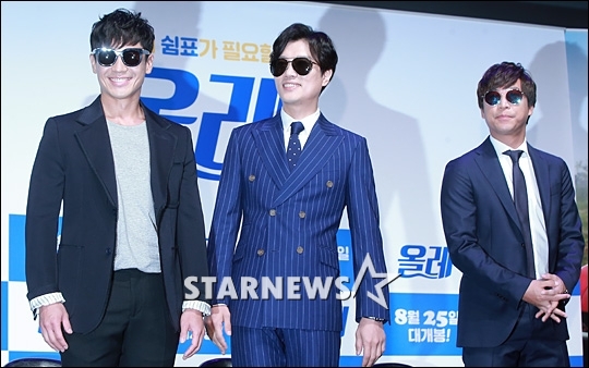 배우 신하균 박희순 오만석 / 사진=김창현 기자