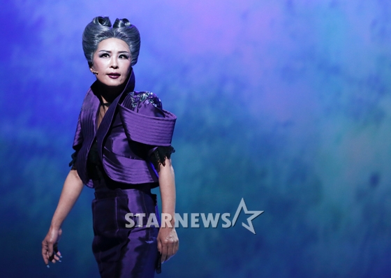 뮤지컬 '페스트'에서 오랑시의 시장 리샤르 역을 담당한 황석정 / 사진=김휘선 인턴기자