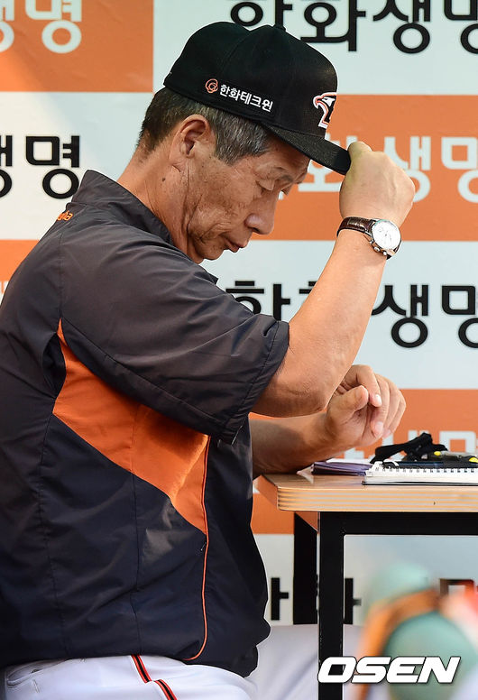 김성근 감독.