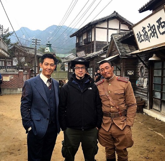 이정재, 이재한 감독, 추성훈 /사진=추성훈 인스타그램