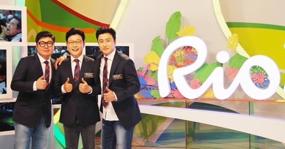 서형욱, 김성주, 안정환(사진 맨 왼쪽부터 오른쪽으로)/사진제공=MBC
