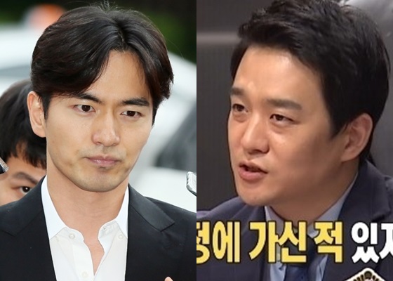 배우 이진욱(왼쪽), 손수호 변호사(오른쪽) / 사진=스타뉴스, '무한도전' 캡처