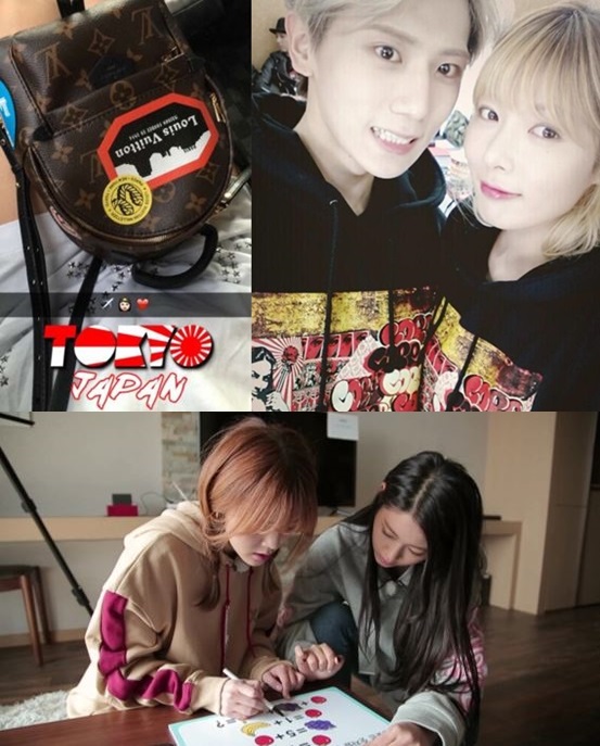 /사진=티파니 인스타그램, SBS MTV '더쇼' 공식 트위터, '채널AOA' 방송화면