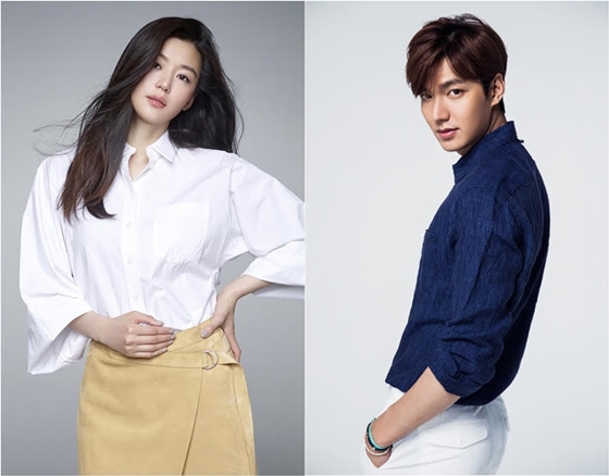 배우 전지현(왼쪽)과 이민호/사진제공=문화창고, MYM엔터테인먼트