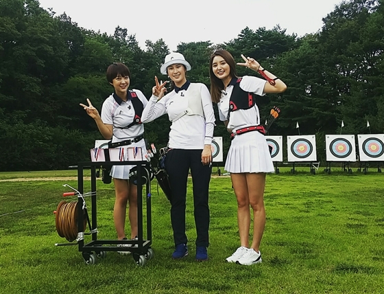혜린, 기보배, 정화/사진제공=KBS