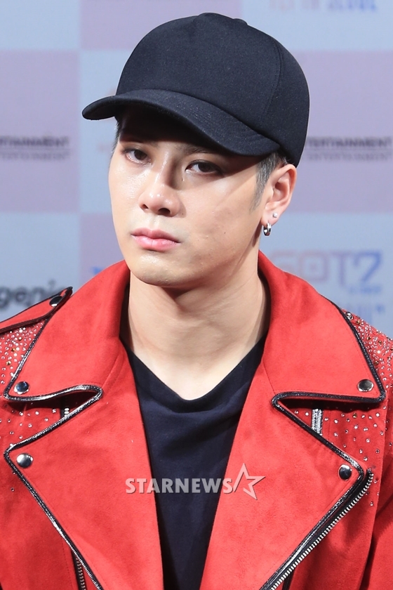 갓세븐 멤버 잭슨/사진=이기범 기자