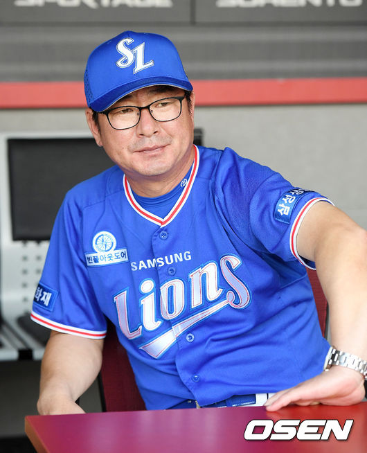류중일 감독.