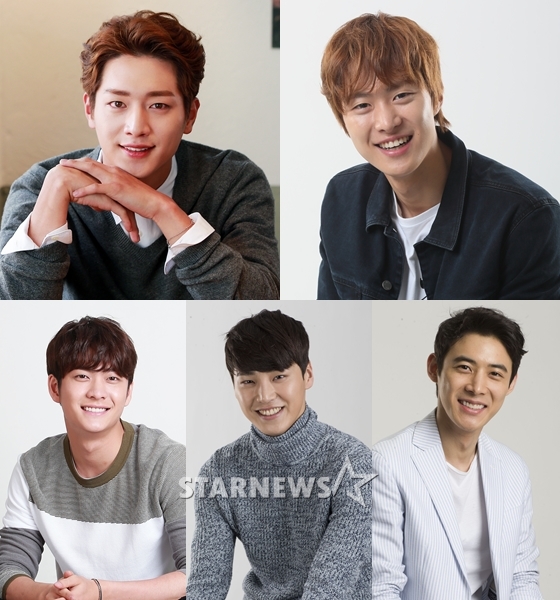 배우 서강준, 공명, 유일, 이태환, 강태오(사진 위 왼쪽부터 시계방향)/사진=스타뉴스