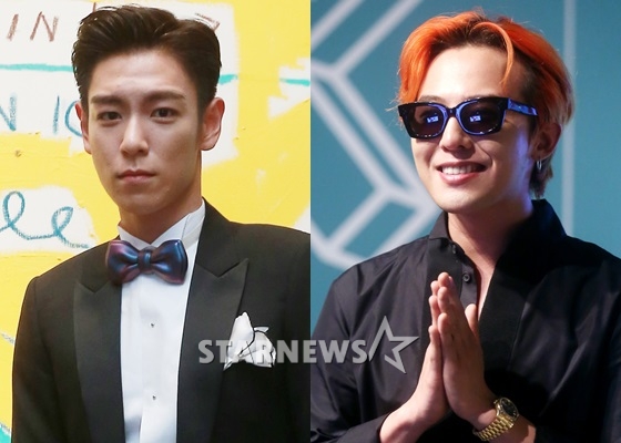 빅뱅의 탑과 지드래곤 /사진=스타뉴스