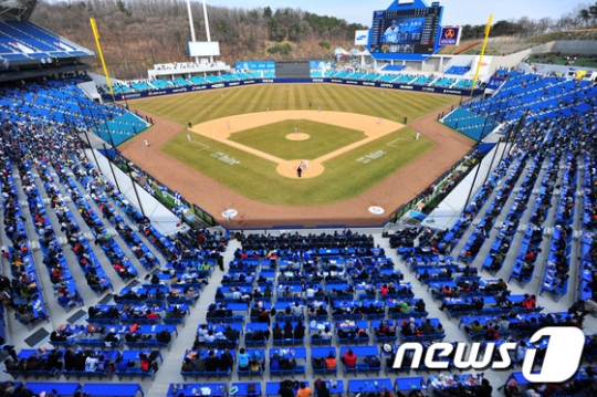 올 시즌 큰폭의 관중수 증가를 보이고 있는 대구 삼성 라이온즈 파크. /사진=뉴스1