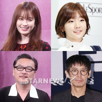 한효주, 박소담, 설경구, 김의성(왼쪽 위부터 시계방향) / 사진=스타뉴스