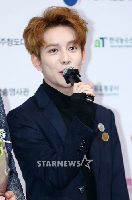 블락비 멤버 박경 /사진=김휘선 인턴기자