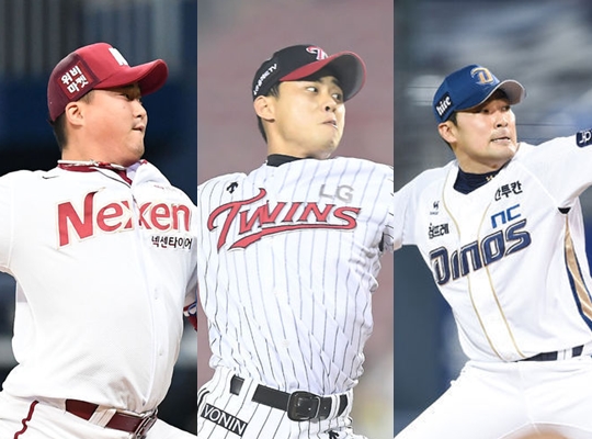 왼쪽부터 김세현, 임정우, 임창민 /사진=OSEN