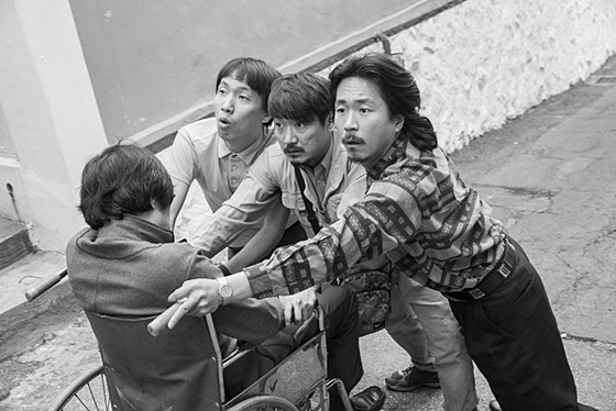 사진 인쪽부터 윤종빈 박정범 양익준 / 사진='춘몽' 스틸컷