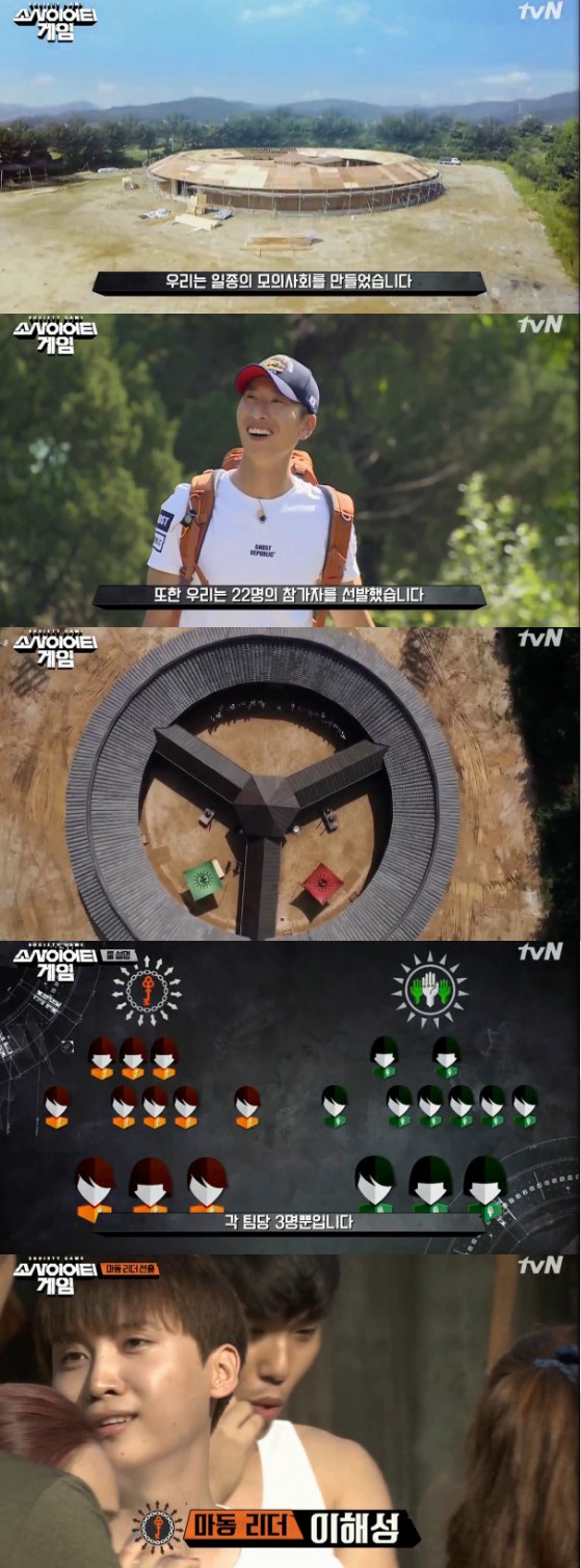 /사진=tvN 예능프로그램 '소사이어티 게임' 방송화면 캡처